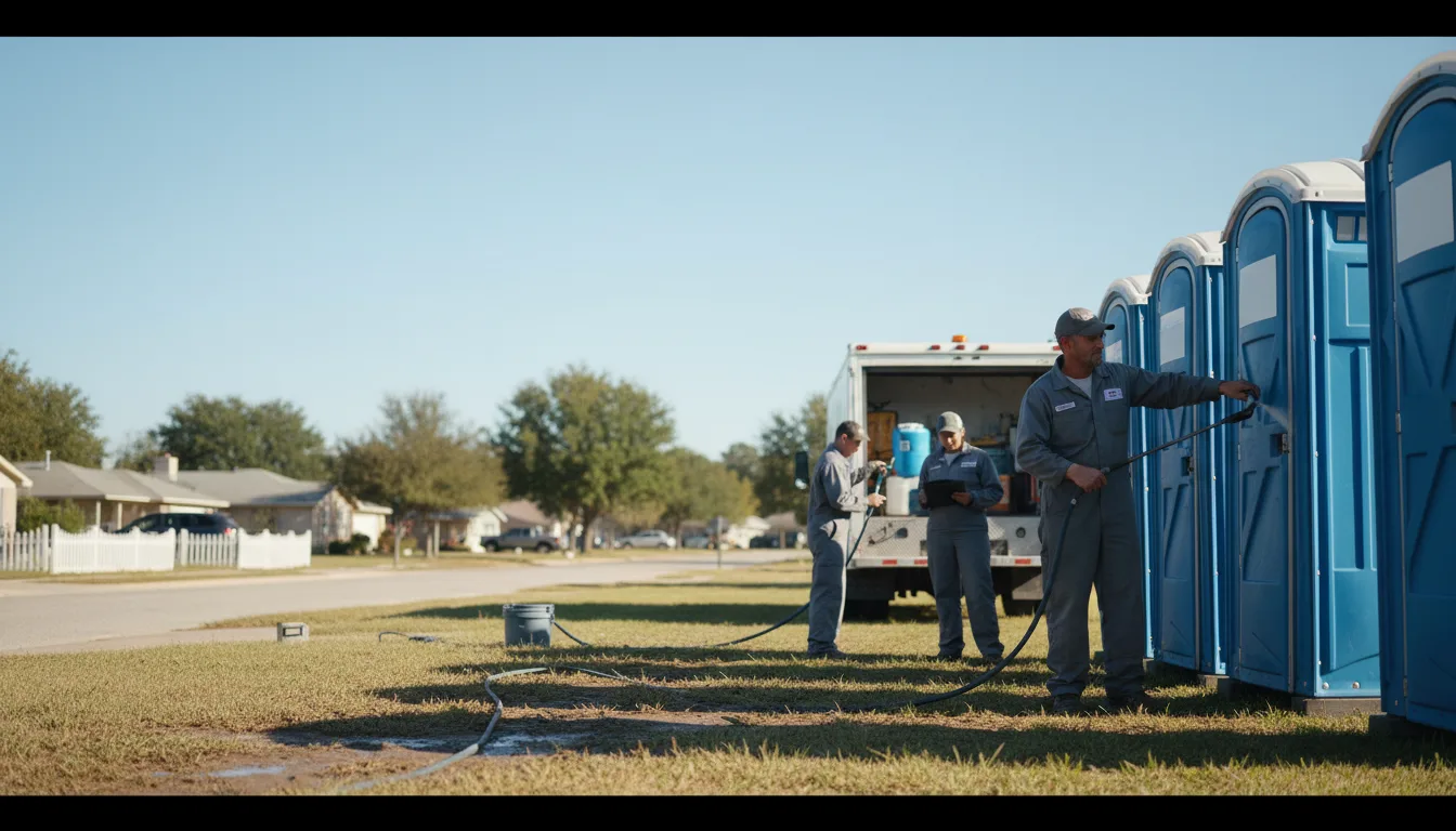 Long-Term Portable Toilet Rental in Fort Mckavett, TX near me